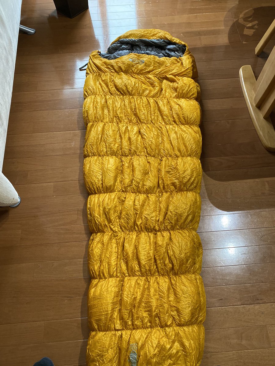 Hikari On Twitter 超格安でモンベルのダウンシュラフを手に入れた ウルトラライトストレッチダウンハガー 2