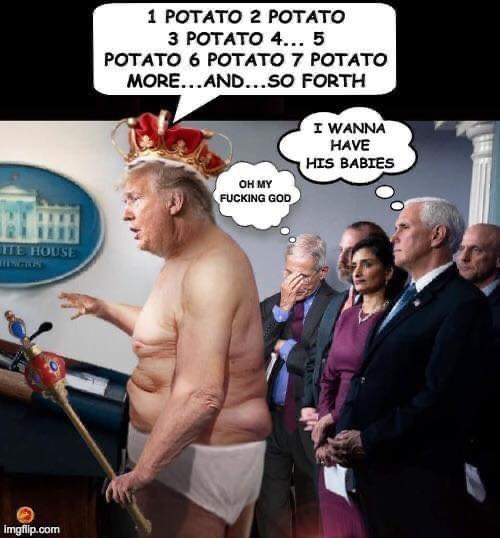 HadrianRome's tweet image. President God aka #OrangeMcFatAss aka #Blimpy aka #StayPuft
Is the biggest President Fraud the GOP has ever got in bed with.