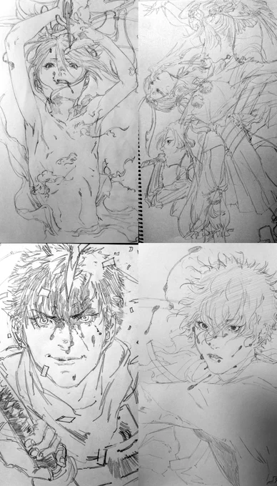 #剣を構えるとフォローやRTが来るらしい
剣を持つというのが実は描くのが下手なんだろうなあと思いつつけれどビシッと決まったら格好良いだろうなあと描いてしまいます
精進します? 