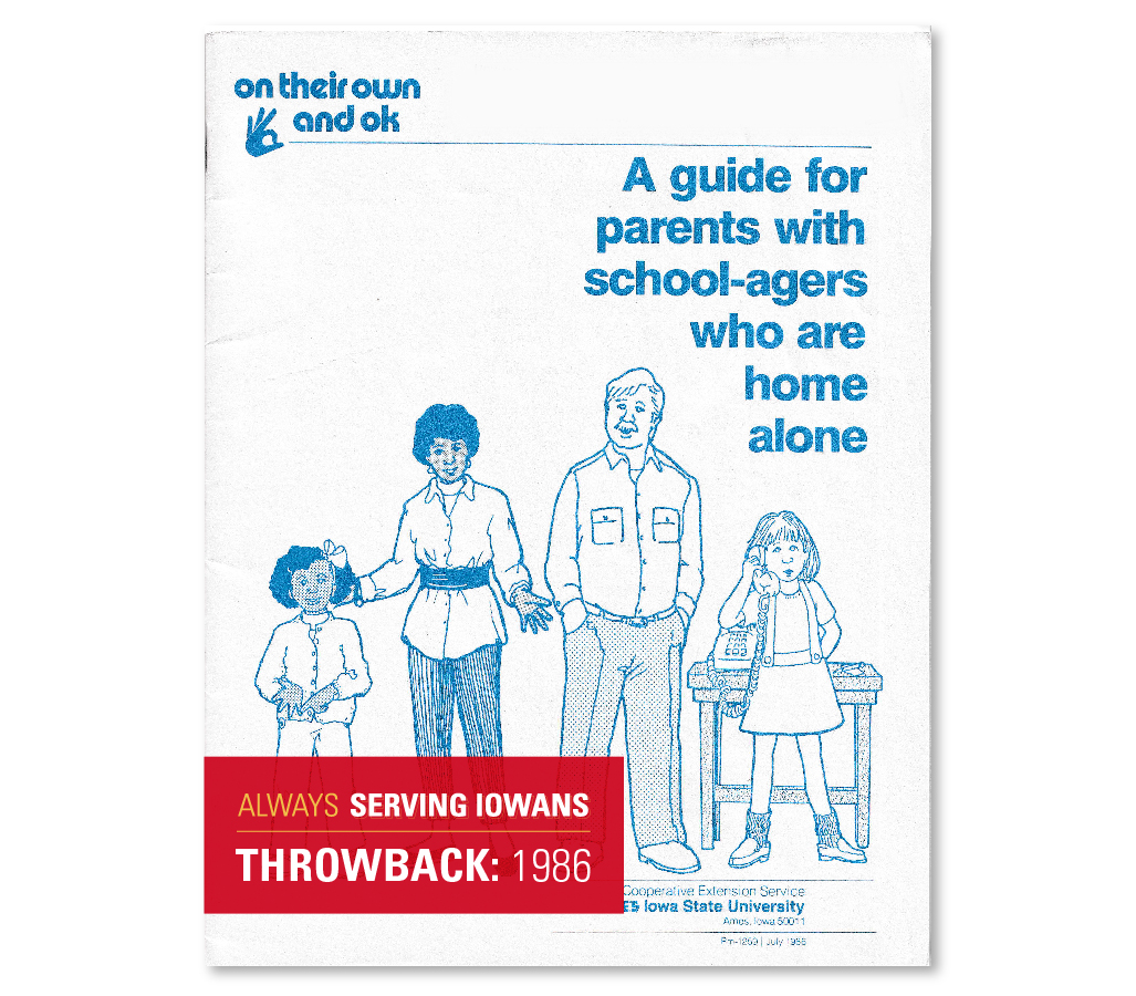 ISUExtStore's tweet photo. Although updated since '86, the On Their Own and OK program has stood the test of time. During #COVID_19, our @iowa4h experts encourage parents to help prepare school-age youth for the coming summer months alone: https://t.co/2mKI7dyvUI
#ExtensionWeek
#StrongIowa
@AnnT4H @jax760 https://t.co/O2XjIJEDKe