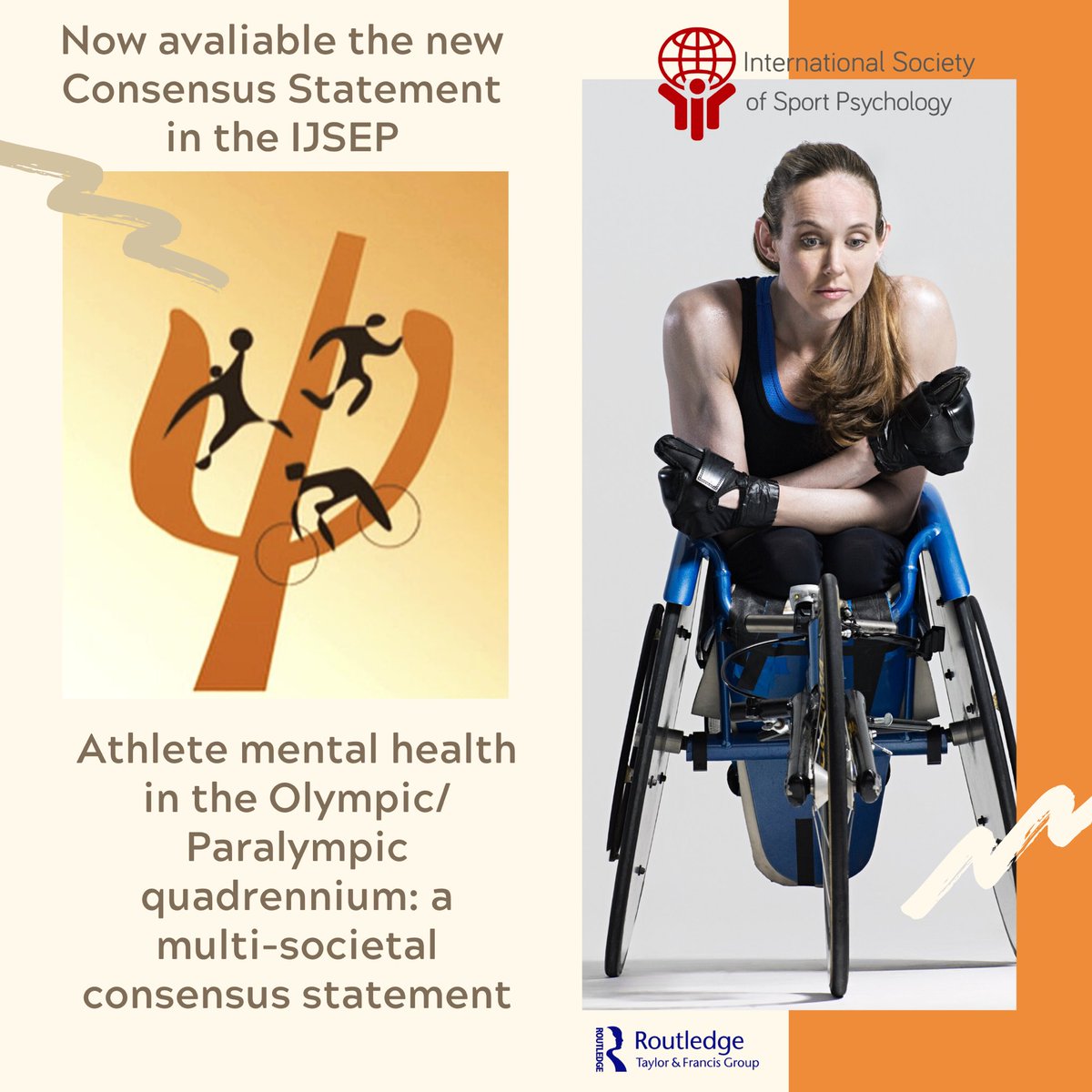 This consensus statement is the product of the Second International Think Tank on Athlete Mental Health, held on the initiative of the International Society of Sport Psychology. 
Get access here:
tandfonline.com/toc/rijs20/cur…
<a href="/TeamUSA/">Team USA</a> <a href="/FEPSAC_MC/">FEPSAC</a> <a href="/ufmg/">UFMG</a> <a href="/Duspp/">Duspp</a> <a href="/ccmhs_ccsms/">CCMHS | CCSMS</a>