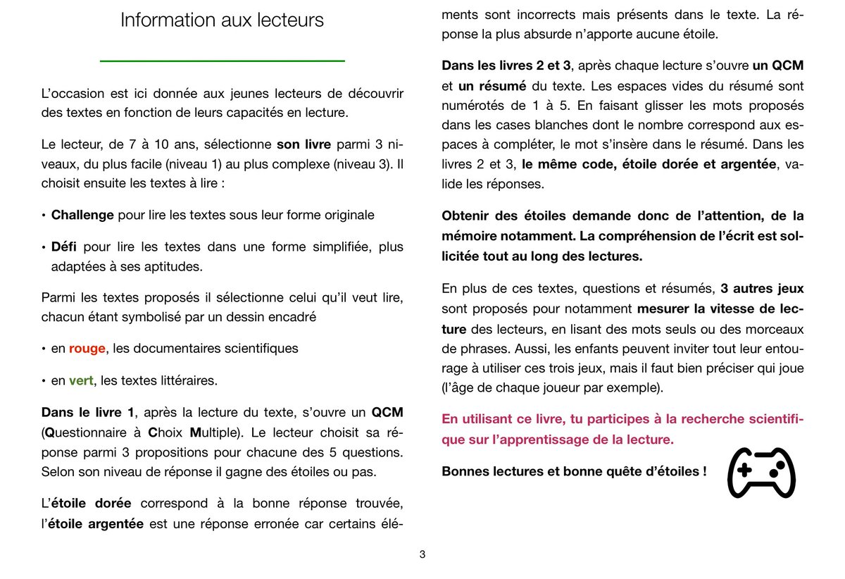 Hibou : un iBook pour les enfants du CE1 au CM2... et au delà!

- lisez des textes adaptés à votre niveau
- jouez à battre votre record de vitesse de lecture des mots et phrases
- contribuez à la recherche sur les mécanismes de la lecture

lpc.univ-amu.fr/fr/hibou-livre…

(Pour iPad)