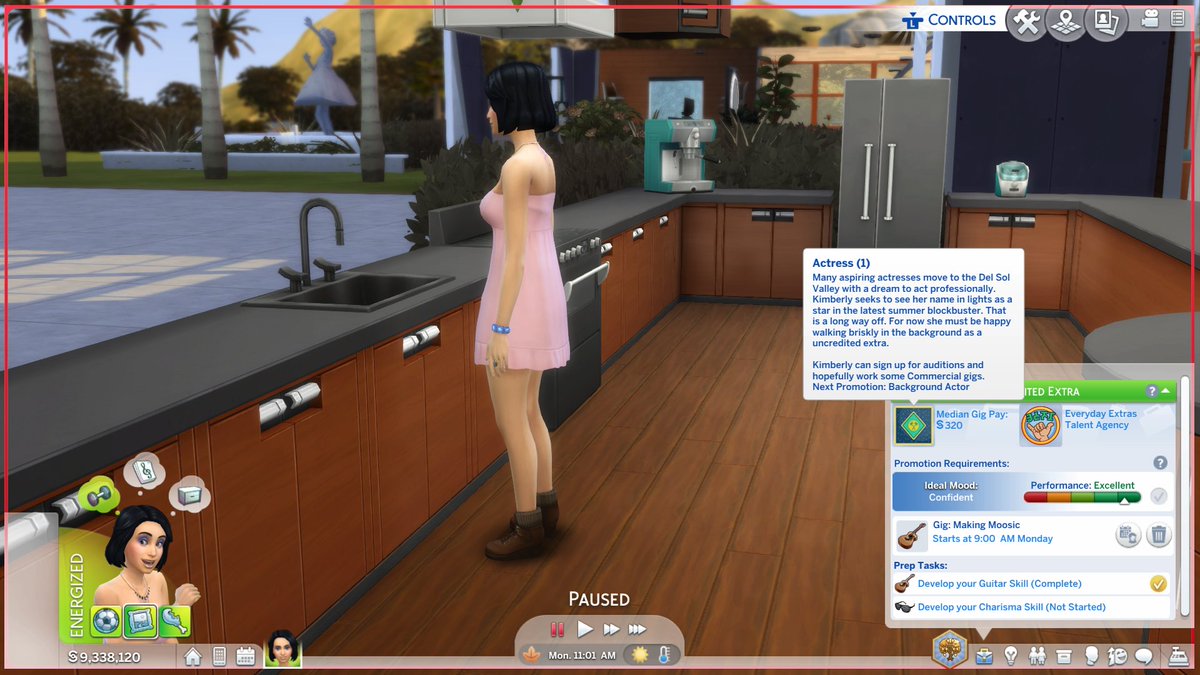 ClownShowCaucus's tweet photo. @SimGuruNick Kimberly was running late for her gig. WHY IS THERE NO GO TO WORK BUTTON IN THE CAREER BOX FOR AN ACTOR OR ACTRESS LIKE THERE IS FOR #Sims4GetToWork JOBS?? 😈 #Sims4GetFamous #Sims #Sims4 #SimsCommunity #TheSims #TheSims4 #Xbox #XboxShare https://t.co/V5RKKvU3pl