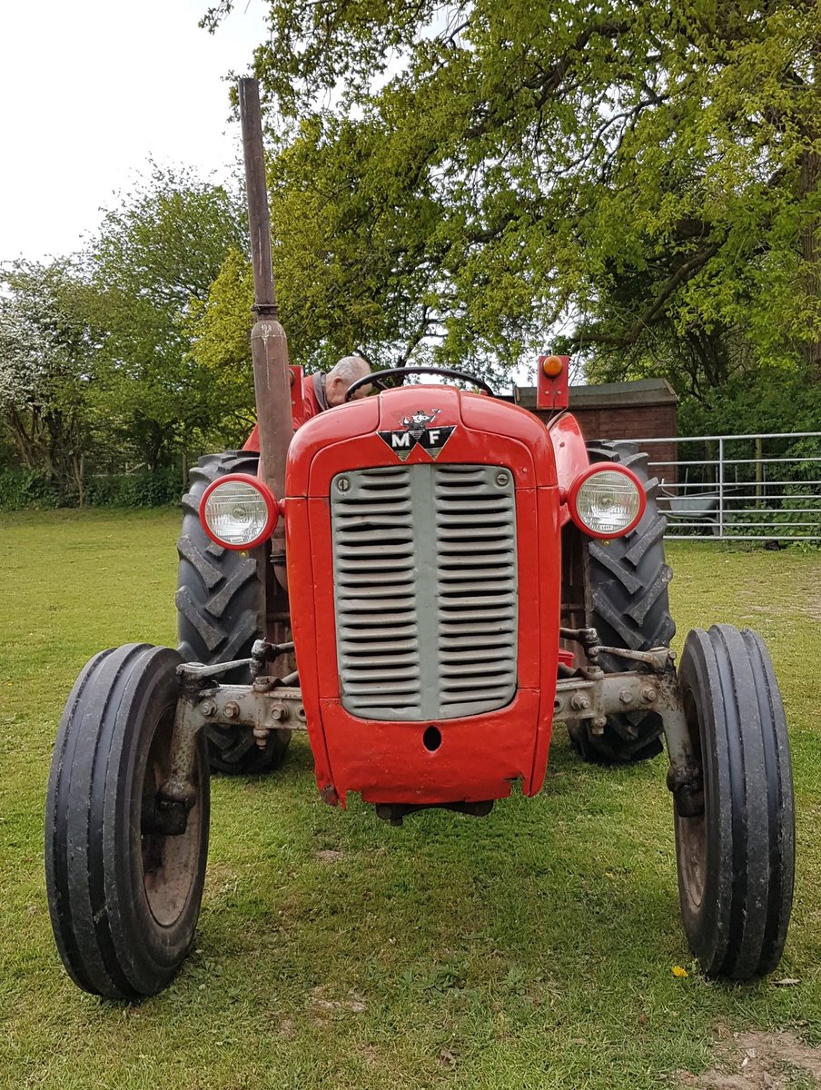 SussexIncidents's tweet photo. STOLEN PLEASE RT 
A red Massey Ferguson 35 tractor, stolen from a barn last night in #Slindon, reg Q471 APN, other items have also been taken,

Please share as this is the pride and Joy of a retired farmer who is now 82. 

Any info to @sussex_police on 101 https://t.co/tGVqpo4NS4