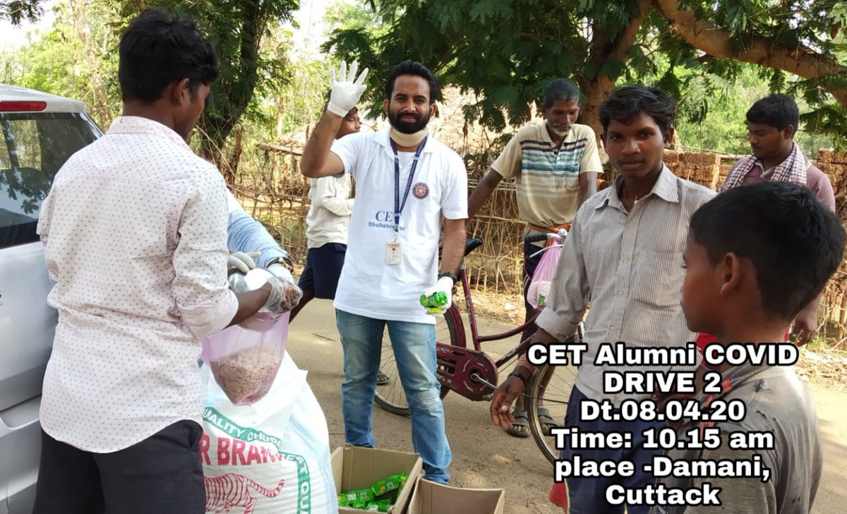 CET_NSS's tweet photo. #Drive2 Distributed Chuda, Sugar, Biscuit, Amul, Soap in #DamaniTribalVillage Cuttack in this Pandemic Situation #COVID19 in association with Students of CET, team NSS, our Alumni, and faculties. CET Family always with needy people #CETFightCorona https://t.co/a0bPgxUA9Z