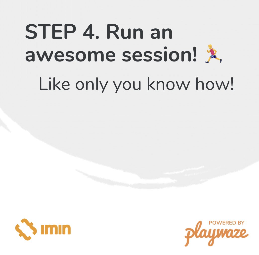 Playwaze's tweet photo. It takes just 4️⃣ simple steps to start live streaming your activities‼️

👉 Get started here: https://t.co/HuzQPaPpNK

#PoweredByPlaywaze #JoinTheMovement #StayInWorkOut  #openactive https://t.co/MoeYDeKszO