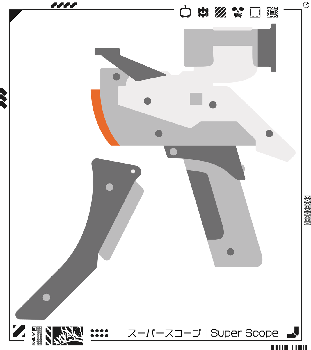 yuta_ptv's tweet photo. 【スーパースコープフォント】
これ以上の文字を作る予定は今のところないが、非常にシルエットが優れていると感じたのです。
#作字 #タイポグラフィー
#SuperScope6 #SuperScope
#スーパースコープ #スーパーファミコン https://t.co/aMk0lKDMh3