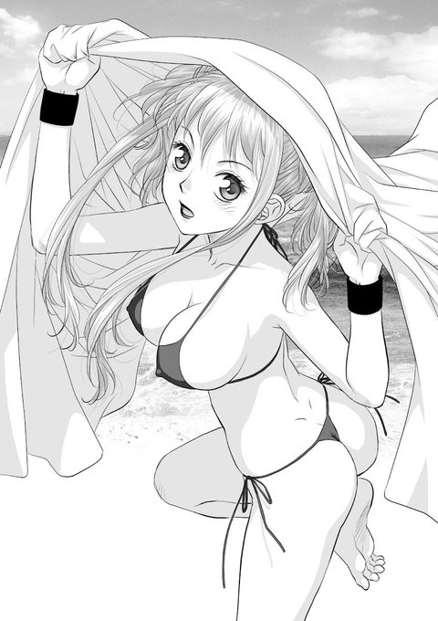 「My doll house」から台詞フキダシ擬音無し絵(一部再掲)…その,25
軍艦の舳先に立つのは"ありす"の母っス 