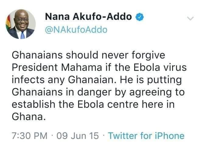 SikaPapabi3's tweet image. “Will Nana Addo have donated a pesewa to fight covid-19 if the table had turned; remember Ebola?    #aCitizen