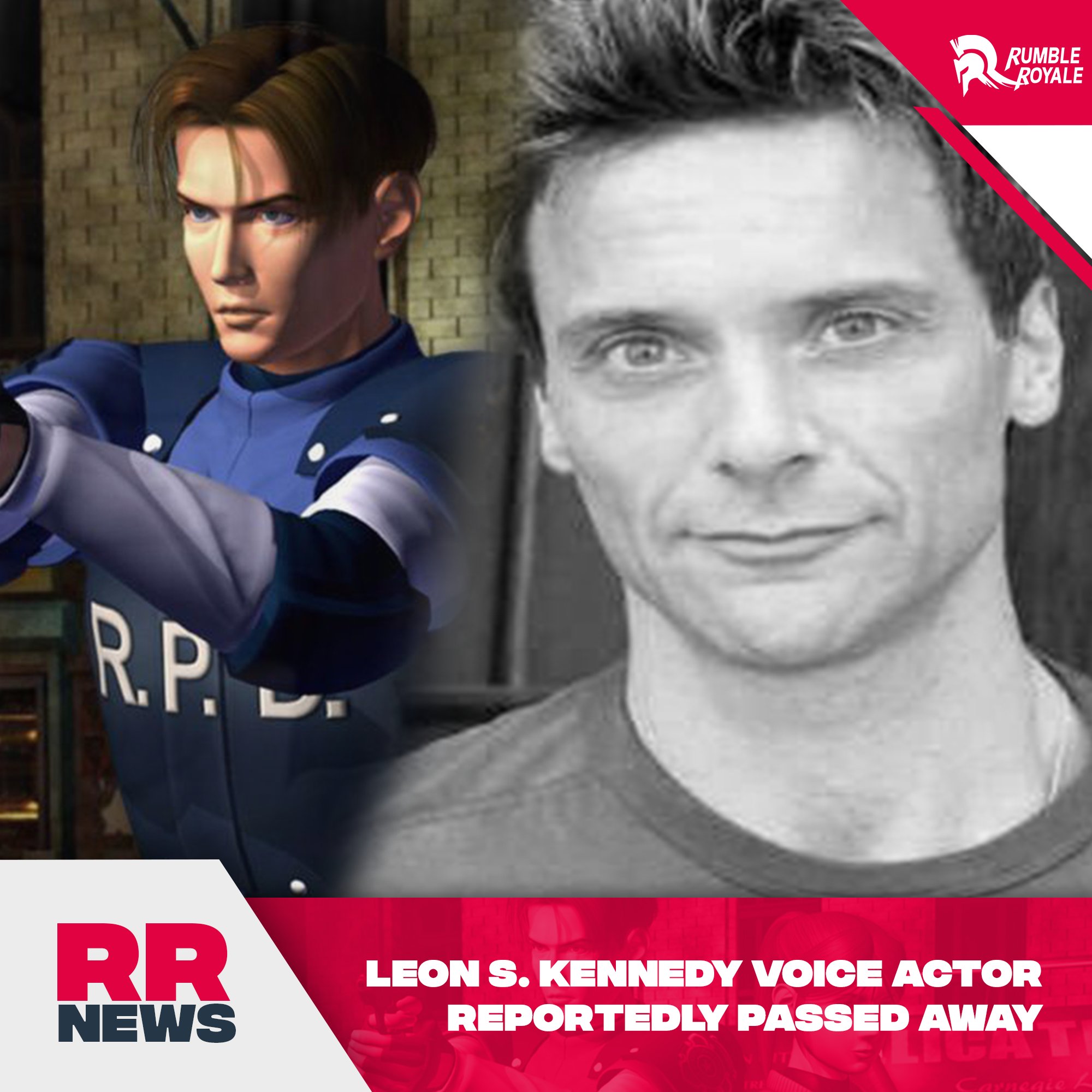 RUMBLE ROYALE on X: PRESS F TO PAY RESPECTS #PaulHaddad, Original  #ResidentEvil2 (1998) #Leon S. Kennedy Voice Actor reportedly passed away.  Cause of death: Unknown #RIP Paul Haddad