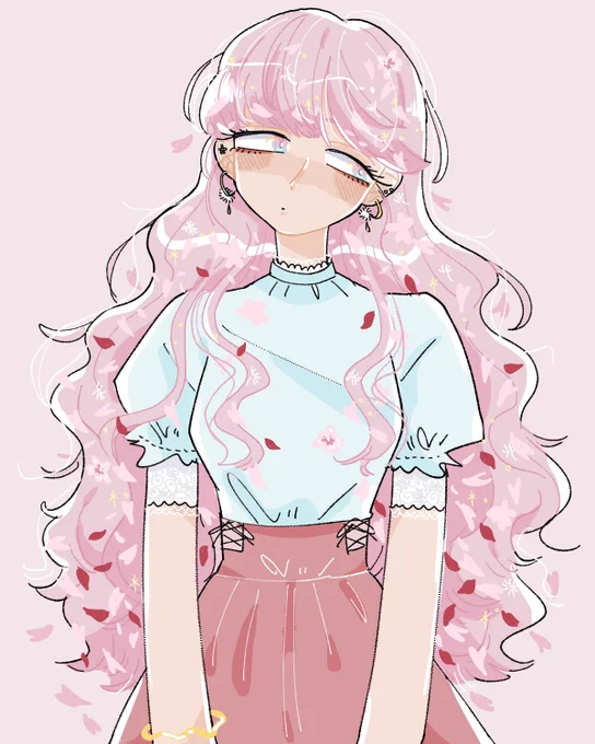 春夏秋冬の髪 