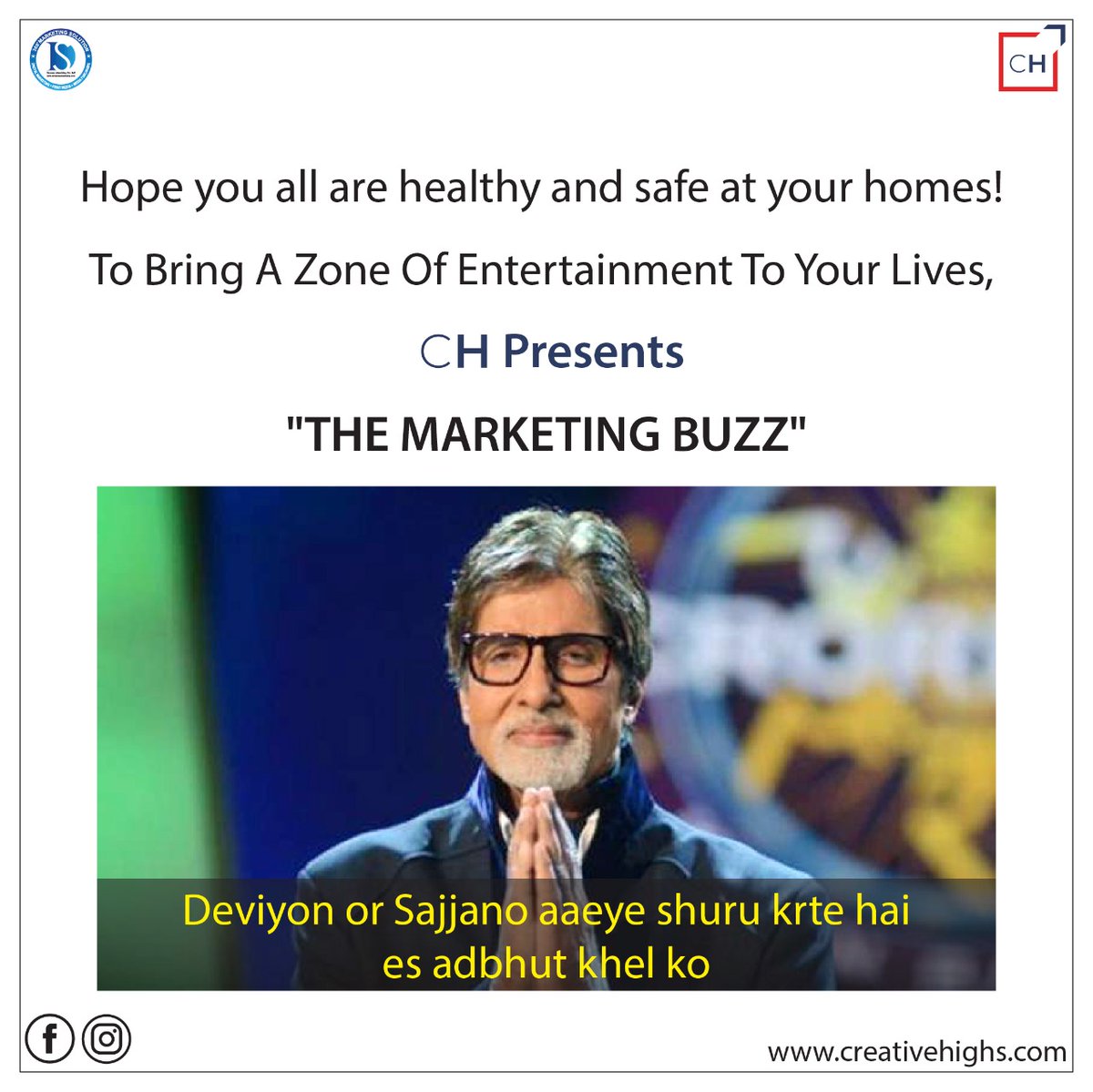 creative_highs's tweet photo. CH brings to you a doze of therapeutic entertainment with our upcoming series, "THE MARKETING BUZZ" Stay tuned....
#THEMARKETINGBUZZ #HealthyAtHome #Entertainment #upcomingseries #EachOneReachOne
#SocialDistancing #memesdaily #agencylife #lockdowntales #marketingmemes https://t.co/vWggPXEU1q