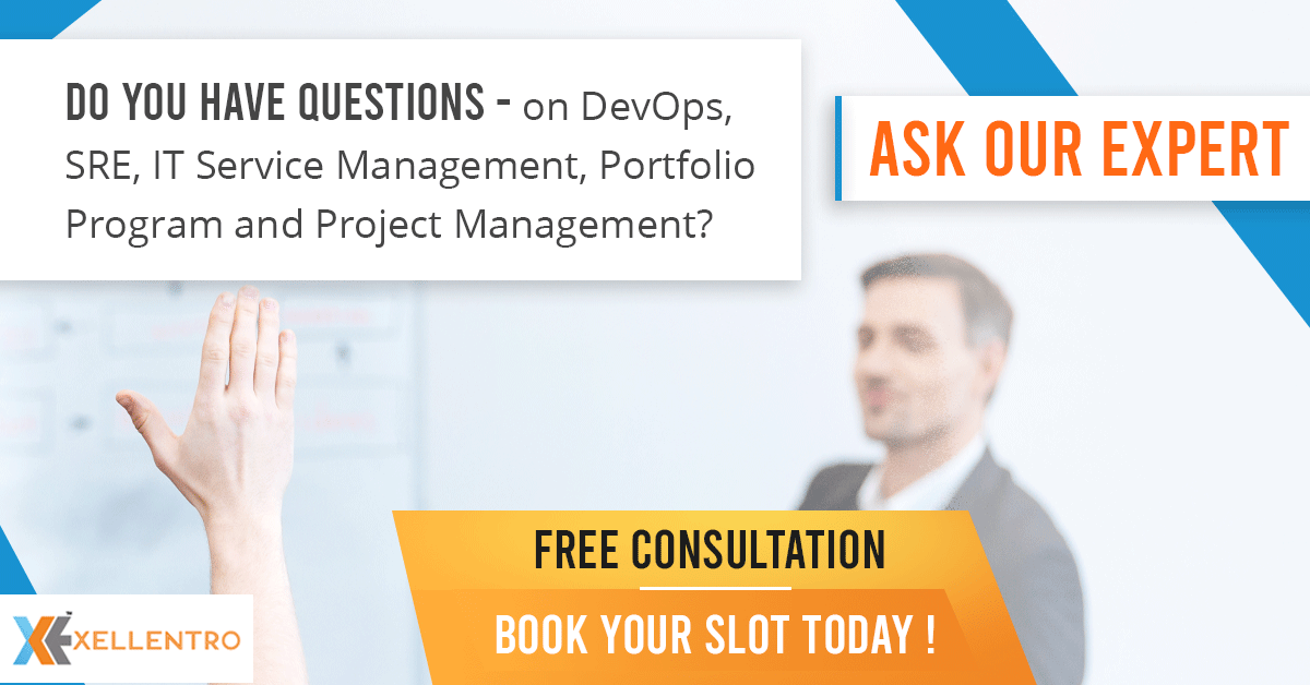 xellentro's tweet photo. Do you have questions on #DevOps, #SRE, #ITServiceManagement, #PortfolioProgram and
#ProjectManagement? Ask The Expert !
Book Your Slot for a Free Consultation for 15 min or 30 min. Know More - https://t.co/vLy7R1tlER
#asktheexperts https://t.co/CkfdSuTYhA