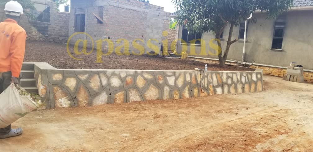 Passionsltd's tweet photo. Our ongoing project in Kitagobwa. Contact us on 0782 451967 for #compounddesigning #landscaping #stonecladding #generalconstruction #HomeSweetHome https://t.co/mHW0NcT9du