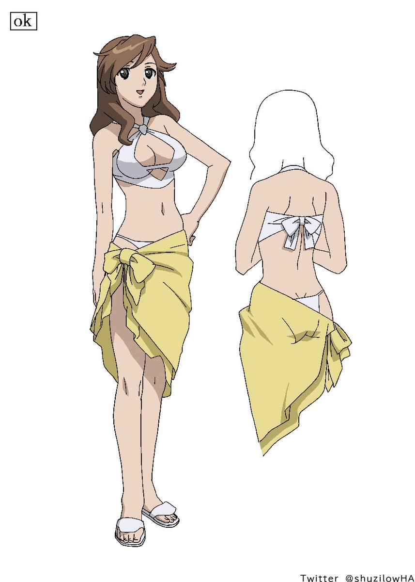 梅雨前ですが その2 Soltyrei ソルティレイ 水着 当時の資 Shuzilow シュウジロウ のイラスト