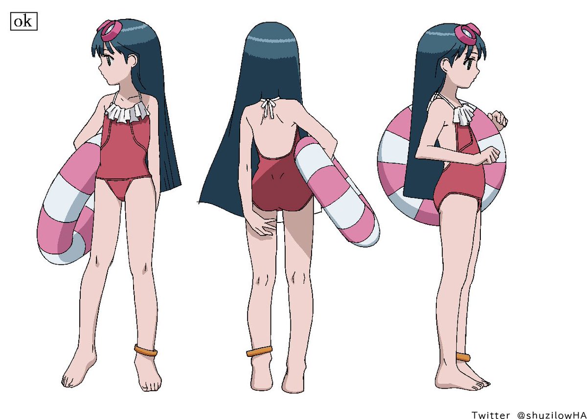 梅雨前ですが その2 Soltyrei ソルティレイ 水着 当時の資 Shuzilow シュウジロウ のイラスト