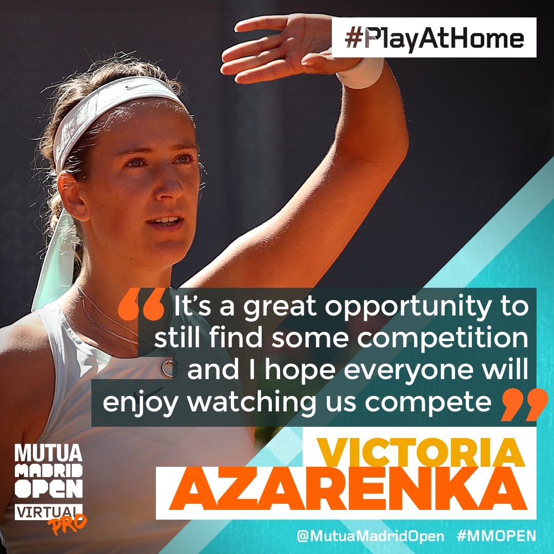 ¡Vamos, <a href="/vika7/">victoria azarenka</a>! 🇧🇾

#PlayAtHome 🎮 | #MMOPEN