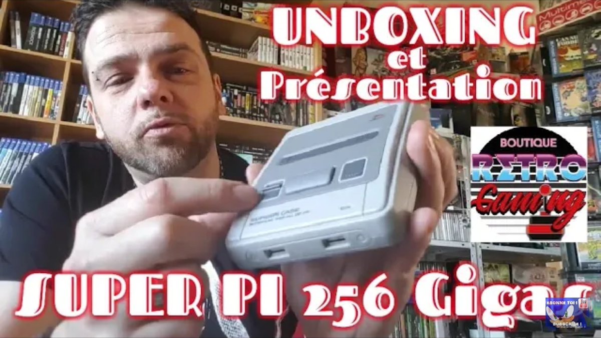 Gio_Hazard's tweet photo. https://t.co/DNMZclpE1R Unboxing et Présentation de la #SuperPi 256Gb de chez #BoutiqueRetrogaming 😊 une petite machine bien pratique en ces temps de #Confinement pour les Fans de #Retrogaming 🤗 ➡️ https://t.co/TOWANy7Fey https://t.co/E0bGaSizjo