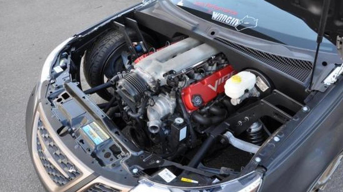 CebOnCars's tweet photo. Viper Powered Saab 9-3 wagon || The owner wrecked his Dodge Viper and realised that he can never live without that 8.4l 450kw v8 sledgehammer, so he shoehorned the Vipers heart into a SAAB and made it RWD ! || Wildest Wagon on the block || 

#SAAB
#ViperPower
#CebOnCars https://t.co/EjTL2Qliby