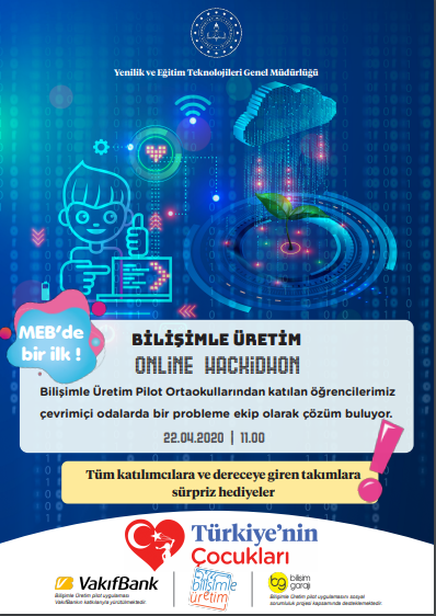 DrSelcukOzdemir's tweet photo. Çözülmesi istenen problem durumu etkinlik başında verilecek; çözümü 3d tasarım ile üçer kişilik takımlar halinde her bir takım üyesi kendi evinde otururken online işbirliği ile geliştirecekler, 3.5 saat içinde en iyisini yapmaya çalışacaklar. #hacKIDhon #bilişimleüretim https://t.co/yB44Bf2fLX