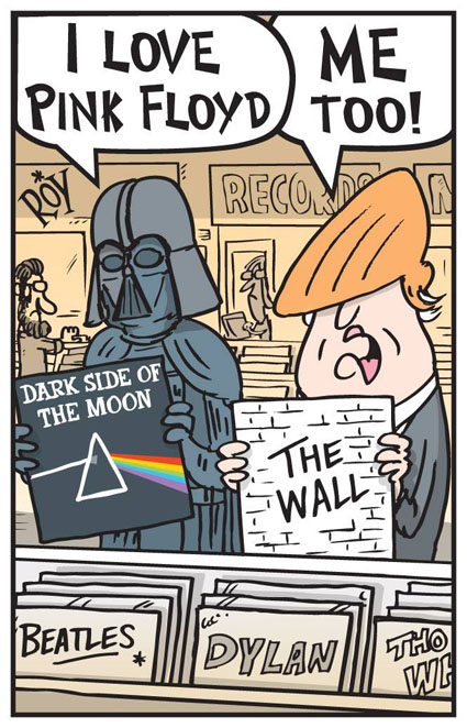 Chris 'ROY' Taylor (@chrisroytaylor) on Twitter photo The official Pink Floyd Fan club!
#TheWall #DarksideoftheMoon
#DarthVader #DonaldTrump
#Wall <a href="/pinkfloyd/">Pink Floyd</a> #USA #PinkFloyd #MakeAmericaGreatAgain
#StarWars #Trump #POTUS #President
#BuildaWall @illoroom <a href="/Cartoonmovement/">Cartoon Movement</a>
<a href="/CartoonStock/">CartoonStock</a> <a href="/procartoonists/">Procartoonists</a> <a href="/TND/">The National Desk</a> The official Pink Floyd Fan club!
#TheWall #DarksideoftheMoon
#DarthVader #DonaldTrump
#Wall <a href="/pinkfloyd/">Pink Floyd</a> #USA #PinkFloyd #MakeAmericaGreatAgain
#StarWars #Trump #POTUS #President
#BuildaWall @illoroom <a href="/Cartoonmovement/">Cartoon Movement</a>
<a href="/CartoonStock/">CartoonStock</a> <a href="/procartoonists/">Procartoonists</a> <a href="/TND/">The National Desk</a>