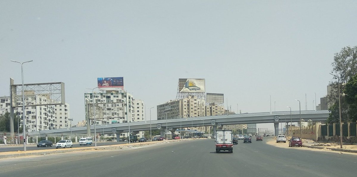 Bassem Amin V Twitter كوبري شارع يوسف عباس وكوبري ميدان رابعة خلصو