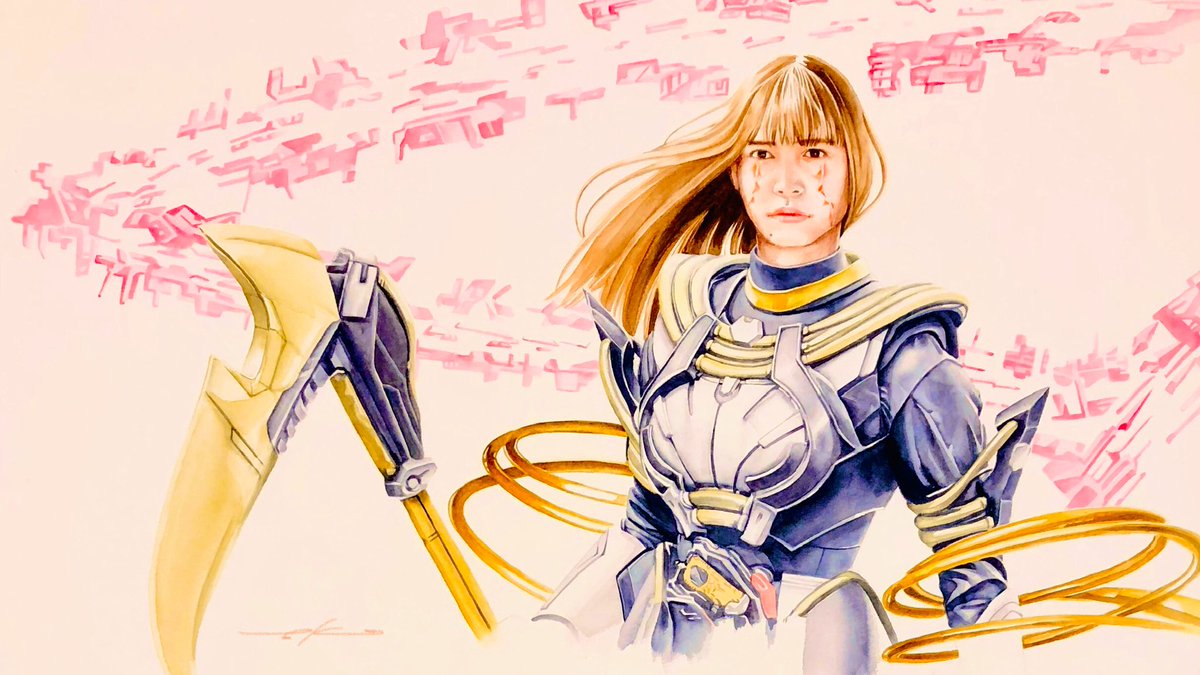 「刃唯阿

#ゼロワン 」|𝕆𝕥𝕠𝕞𝕠のイラスト
