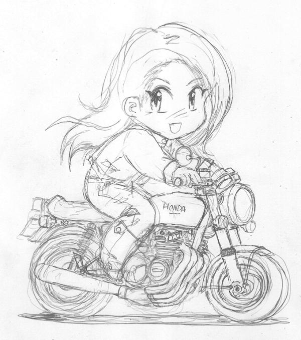 窪田真二さんトコのノーヘルJK合同イラスト企画、周りがすごい人ばかりなのでビビる。
ここ最近絵を描いてなかったので、足を引っ張らないようにリハビリ中です。 