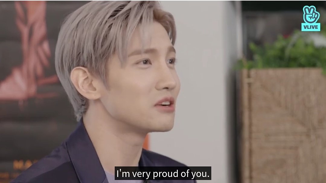Since it's in the past, he chose to focus on her happiness instead of reprimanding her for making him her priority not her education. He was being considerate of her feelings while spitting out facts.  #TVXQ  #MAX_CHOCOLATE    #심창민의초콜릿_당도MAX  #당도MAX_최강창민초콜릿_D_1  #MAX  