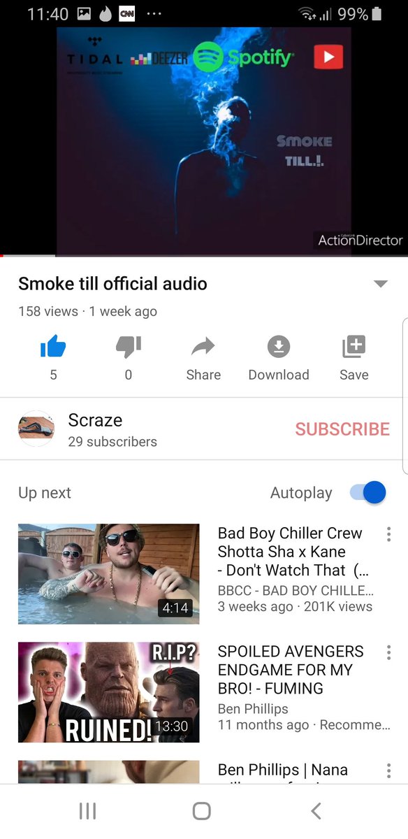 Scraze15's tweet photo. YouTube has been removing my views and I don't know why anyone got any answers?
#youtube #youtubechannel #youtuberemovingviews #removingviews #views #fyp #subscribe #like #share #Views https://t.co/E8tJeEoe0Z https://t.co/teHXOQb2gn