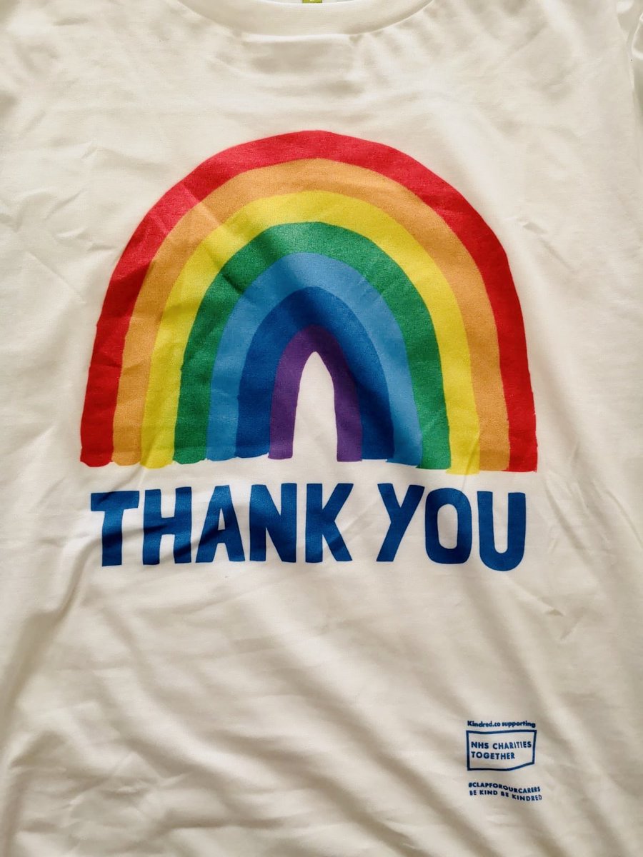 kategrace87's tweet photo. 🌈🌈 #thankyou #clapforourcarers #nhs #clapforallkeyworkers #100percentprofitdonated #kindred https://t.co/qS8QfhbIKH