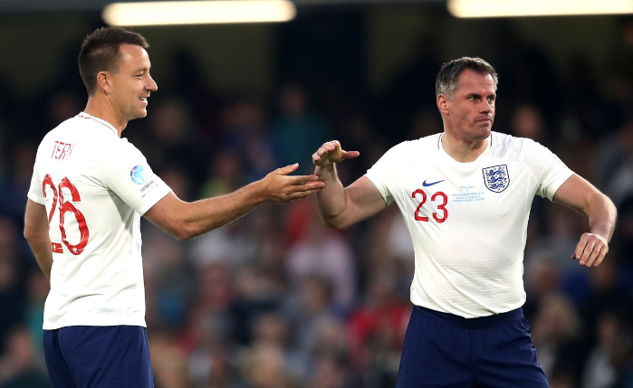 "We’re not just talking about a big aggressive centre-back. Terry is always in the right position. His understanding of where to be, his reading of the game and reading crosses cannot be matched. I don’t think we’ve ever seen anyone better.”Jamie Carragher.2/2