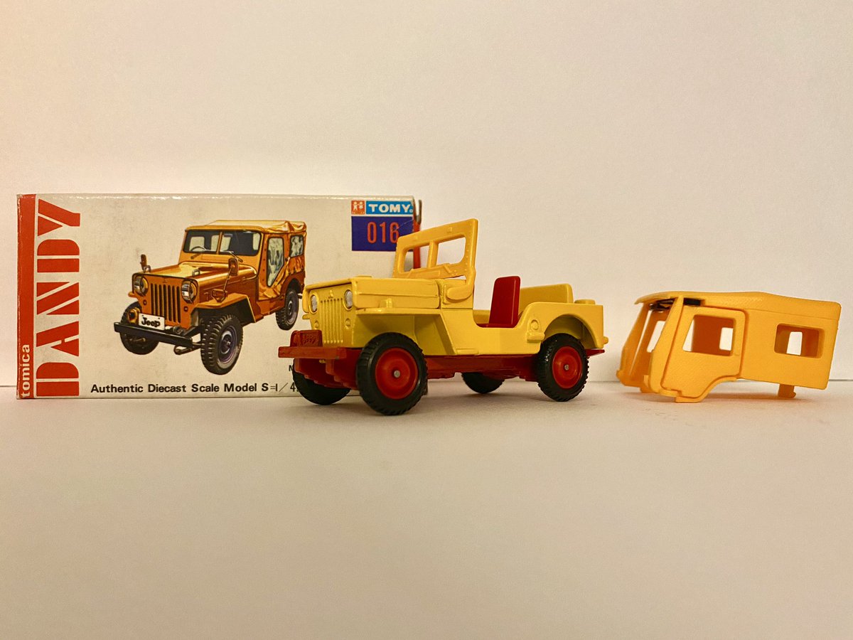 Tomica Dandy Jeep J3R トミカダンディ 三菱ジープ J3R