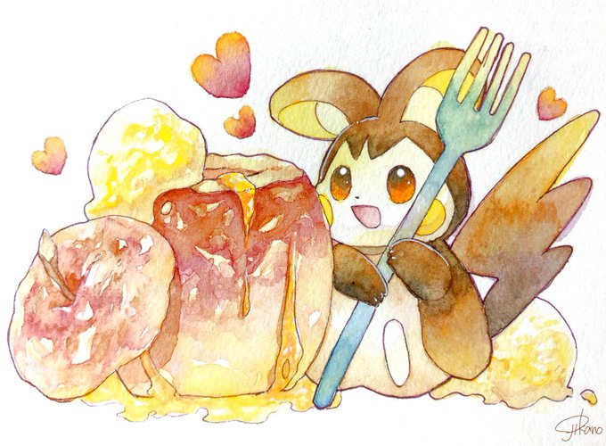 食べ物×ポケモン再掲 