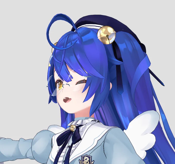 あみゃみゃのテクスチャとルックテスト大体めどがついたのでスキニングとか諸々やっていく
#絵こころ 