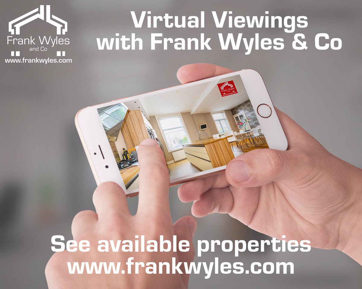 📱💻🎥 Virtual Viewings 📱💻
You can now book an appointment by :-

☎️ Phone - 01253 713695 
📧 Email - sales@frankwyles.com
📩 Message - Facebook | Instagram | Twitter 

We'll contact you to arrange a Zoom meeting at a convenient day and time.

Stay Safe