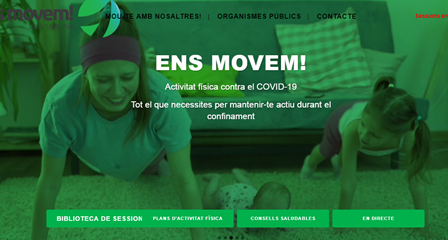 🙋 ENS MOVEM!, activitat física contra la COVID-19

El grup Sintagmia proposa plans d’activitat física per a totes les edats 

💻 Dilluns inicia activitats dirigides en directe a Youtube. Es poden seguir aquí ▶bit.ly/34JTLqZ

INFO👉bit.ly/3eq3hnE

#esportcat