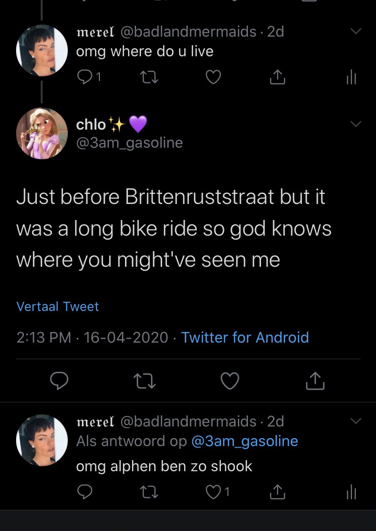 STORYTIME: IVE BEEN PLAYED!!!!!as we all know merel likes to believe everything anyone says so she really thought she found the girl who biked past her..... but honey