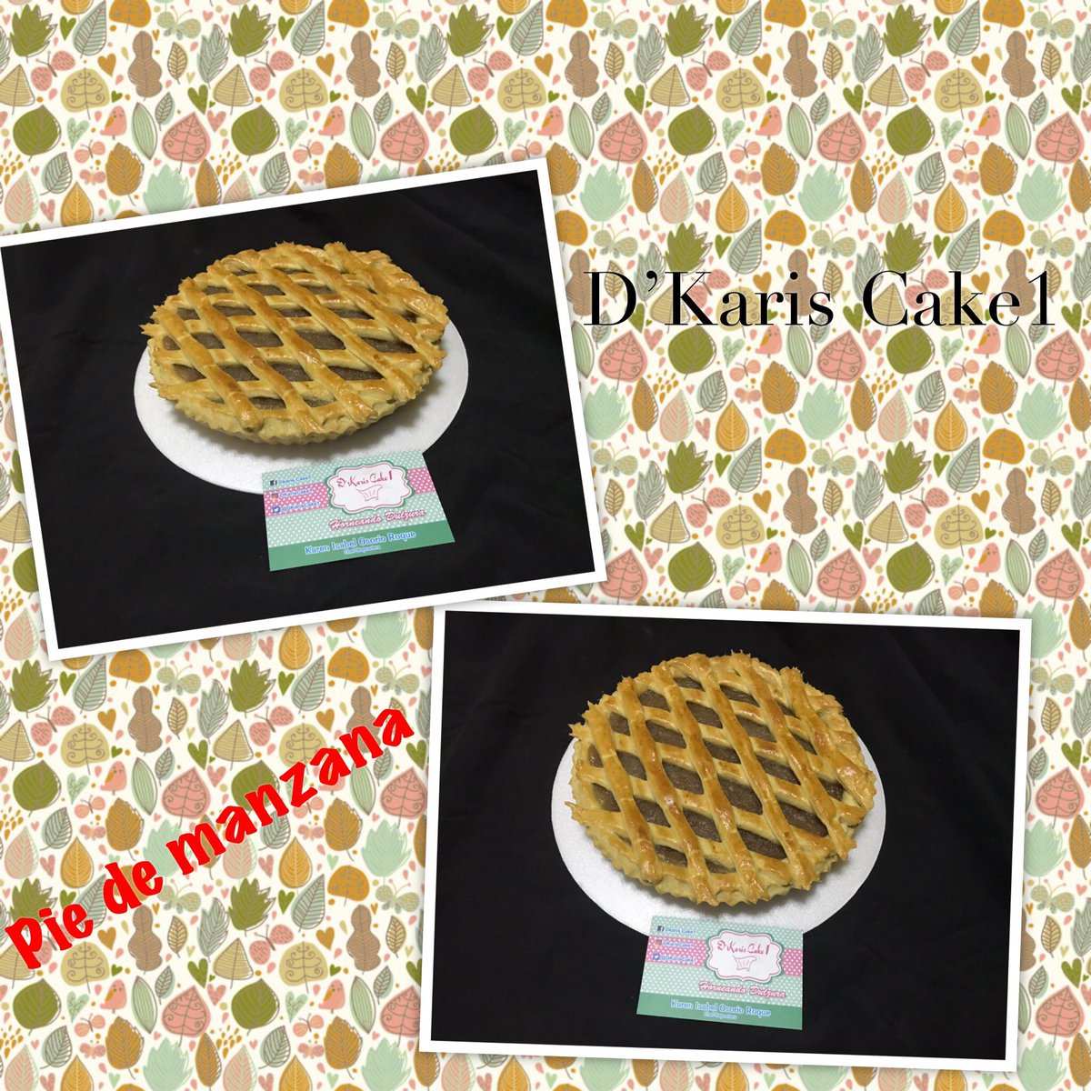 dkariscake's tweet photo. Muchas gracias por la compra y la confianza que nos brinda 🌺Indira🌺 que degusto de igual manera un riquísimo pie de manzana 🤗 bien calientito 😀 

Pdta: es una vecina 🤗 https://t.co/UYtnhdlUkb