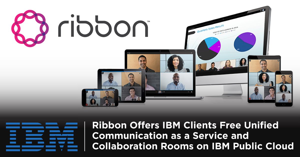ribboncomm's tweet photo. Your remote staff needs #UCaaS and #Collaboration tools -- find out how @ibm and @ribboncomm are offering just that in this new blog co-authored by @gzweig: https://t.co/nGLwqxcGDR #UCaaS #IBMPublicCloud  #remotework #WorkFromHome https://t.co/Voat0l7JMR