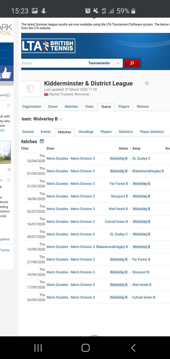 ClubWolverley's tweet image. Kidderminster Division Fixture list are out!

We are always looking for league players to play in both teams!