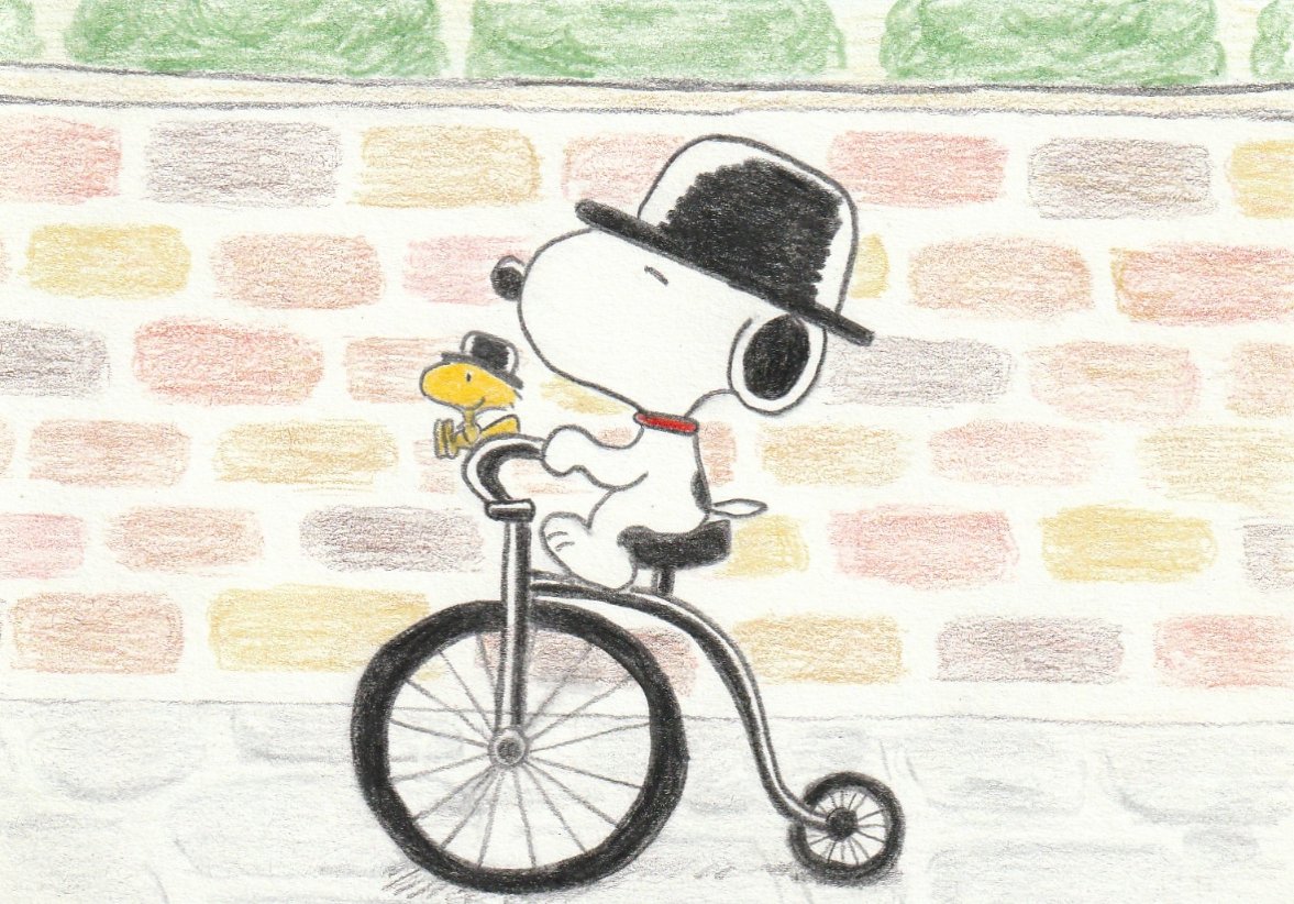 Sima イラスト スヌーピー Illustration Snoopy