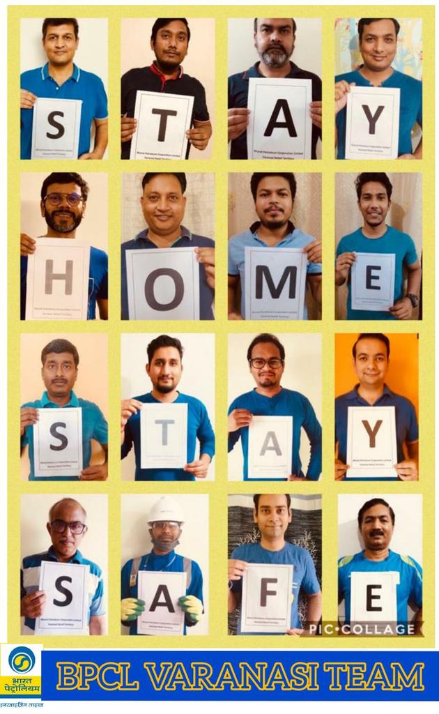 Nikhil Zanvar (@nikhilzanvar) on Twitter photo You wanna be #CoronaWarrior, then Stay Home. #BPCL Varanasi Team urges you to Stay Home Stay Safe. Ghar Baitha Wohi Sikandar. <a href="/BPCLimited/">Bharat Petroleum</a> <a href="/rajeevj231274/">Rajeev Jaiswal</a> <a href="/SurjeetMahalik/">Surjeet Mahalik</a> @singharunbpcl <a href="/UPGovt/">Government of UP</a> You wanna be #CoronaWarrior, then Stay Home. #BPCL Varanasi Team urges you to Stay Home Stay Safe. Ghar Baitha Wohi Sikandar. <a href="/BPCLimited/">Bharat Petroleum</a> <a href="/rajeevj231274/">Rajeev Jaiswal</a> <a href="/SurjeetMahalik/">Surjeet Mahalik</a> @singharunbpcl <a href="/UPGovt/">Government of UP</a>