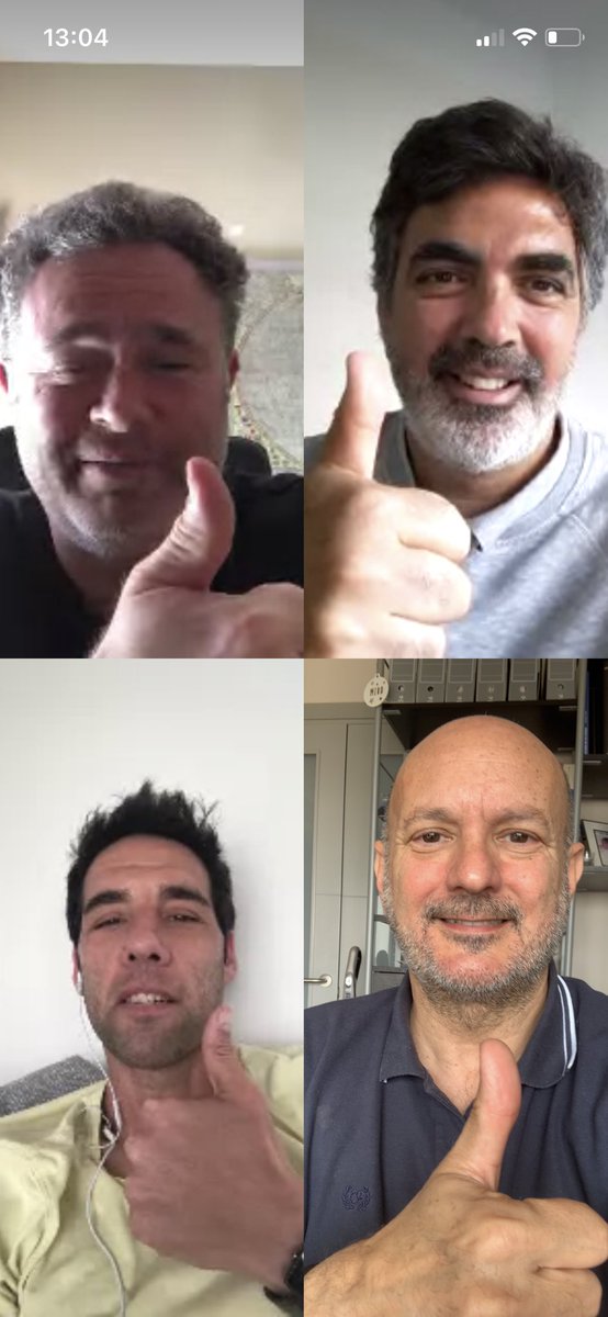 JOAQUIMMILLAN's tweet photo. Avui reunió virtual de membres de la junta directiva del “Waterpolo Team Sitges” ⚽️😃 Que malgrat el nom juguem a Football (el pq del nom ho explico un altre dia) @KikeMoya15 #Sasha #PepV sou uns cracks 👌🏻 https://t.co/7D2HdJqrED