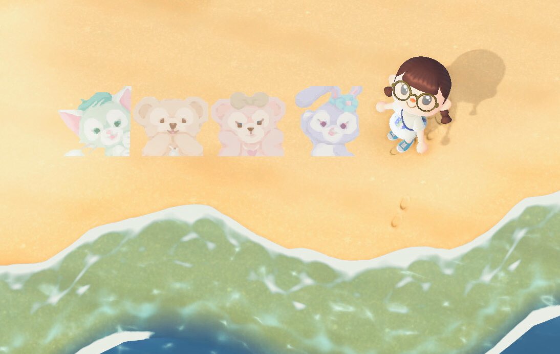 あゆむ Pa Twitter ダッフィー シェリーメイ ジェラトーニ ステラルーのマイデザインを作ったので Id置いておきます ダフメイは前に上げたのを少し修正 4枚並べるとかわいいです 背景透過バージョンや3枚目で使ってるチェックのidもリプ欄に置いておきます