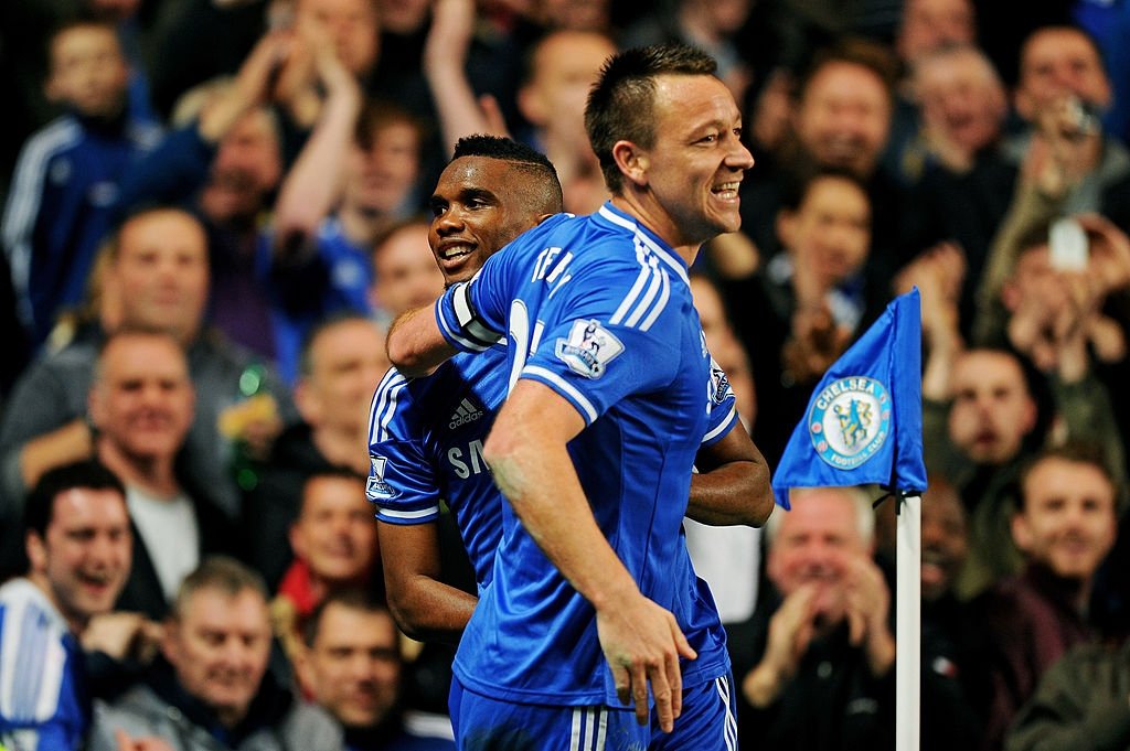 “He’s very English in his personality and a great leader of his team. He never gives in. Terry is strong and surprisingly quick. He also scores some important goals.”Samuel Eto’o.