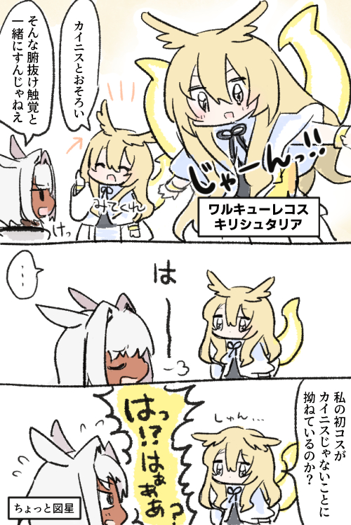 ワルキューレコスキリシュタリアとカイニス 