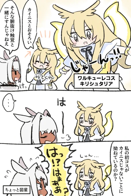ワルキューレコスキリシュタリアとカイニス 