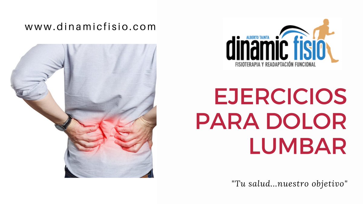 dinamicfisio's tweet photo. 💥Ejercicios de Control Motor para el DOLOR LUMBAR
 📖 Tienen como objetivo restaurar el uso coordinado y eficiente de los músculos que controlan y apoyan la columna
🎦➕info: https://t.co/hGRktrEfbn

#YoMeQuedoEnCasa #Fisioterapia #YoEntrenoEnCasa  #Covid_19 https://t.co/a8MaFg4au4