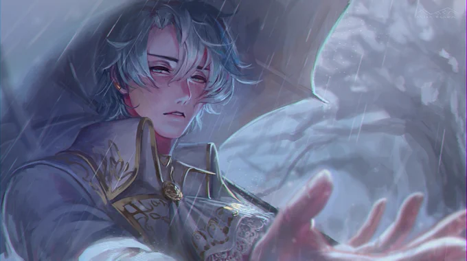 雨降る 